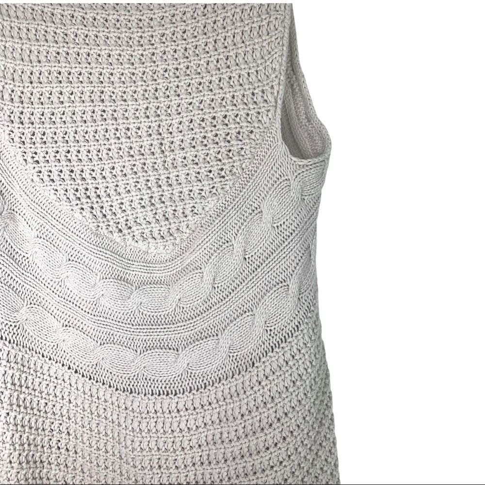 Denver Hayes Chunky Knit Crochet Vest - Picture 8 of 8
